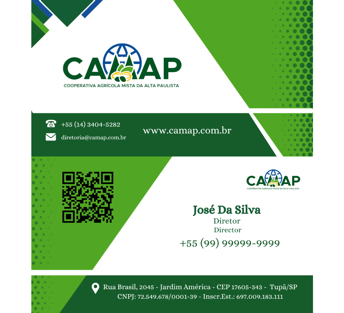 Cartão de visita profissional